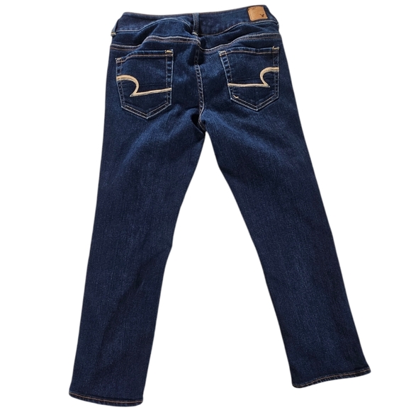 American Eagle Artist Jeans Low Rise 2 Button Women's size 6 - Picture 2 of 6